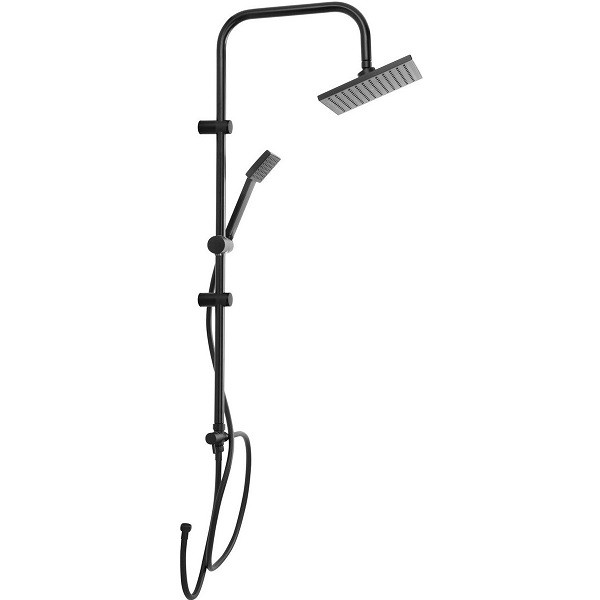 Doucheset Bathroom Solutions (Stortdouche, Met handdouche, Mat zwart